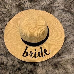 Bride Straw Hat